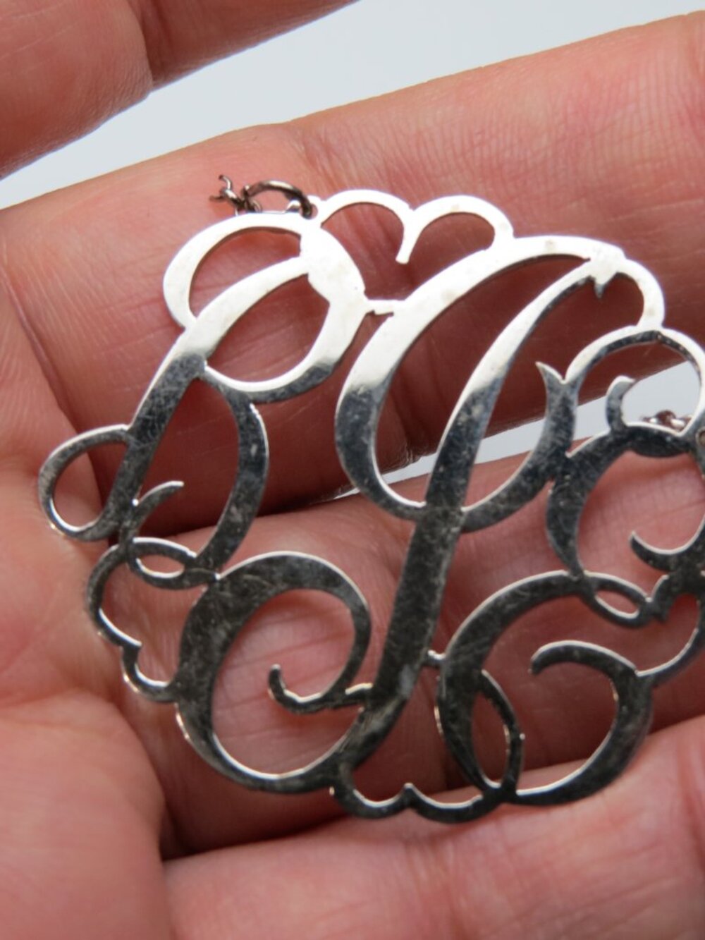 14k Initials R-J-E  Nameplate - Picture 2 of 3